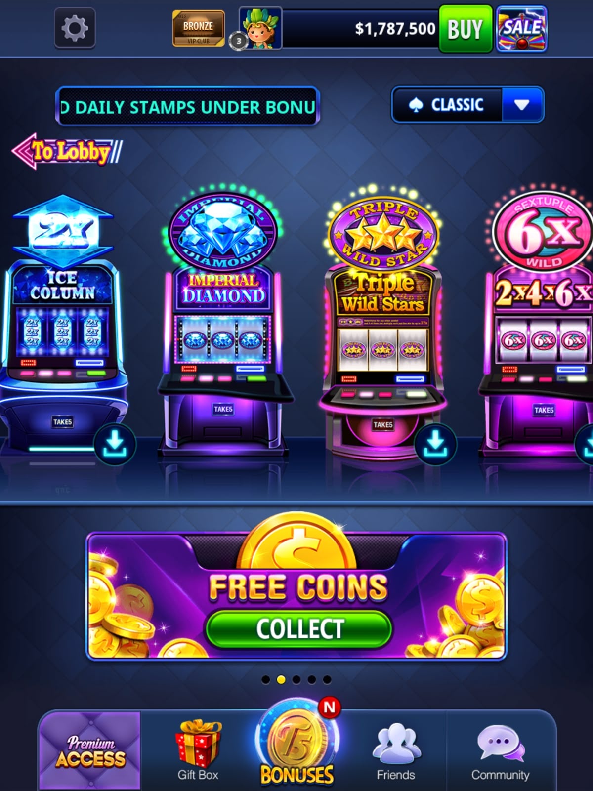 NonStop Casino game