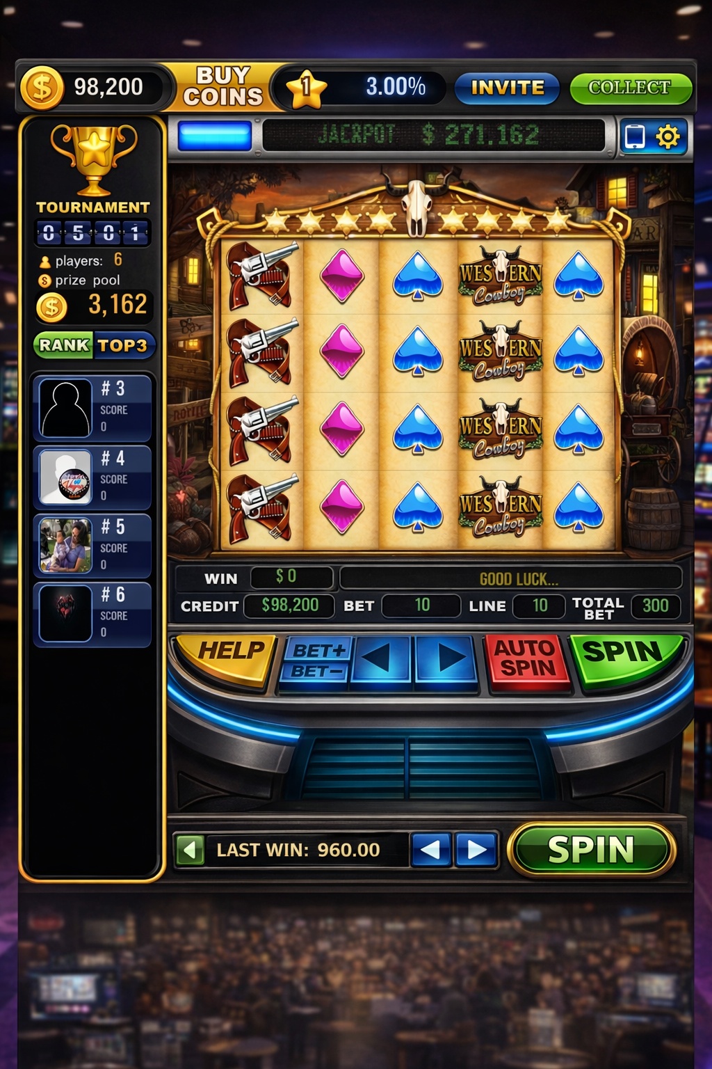 NonStop Casino game
