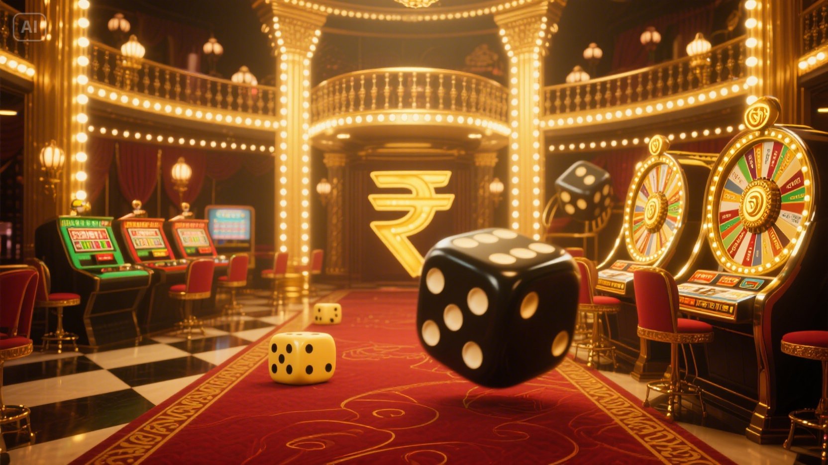 Casino  desktop and mobile interfaces